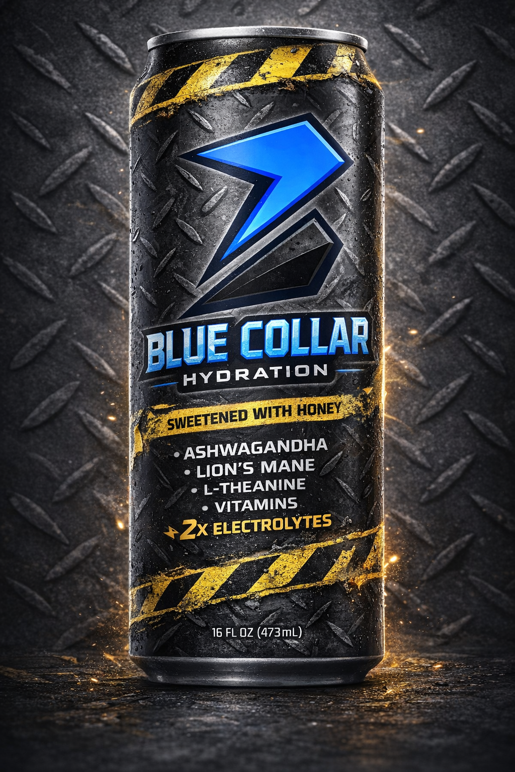 Blue Collar Hydration 4-Pack